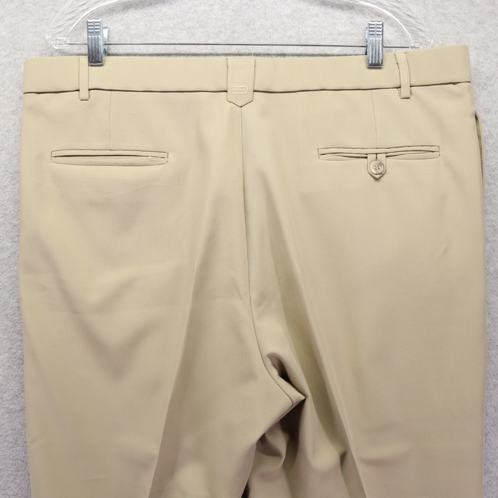 Dockers Golf Pants Mens 38x29 Relaxed Fit Khaki‎ Business Casual Pleated Beige - Picture 11 of 11